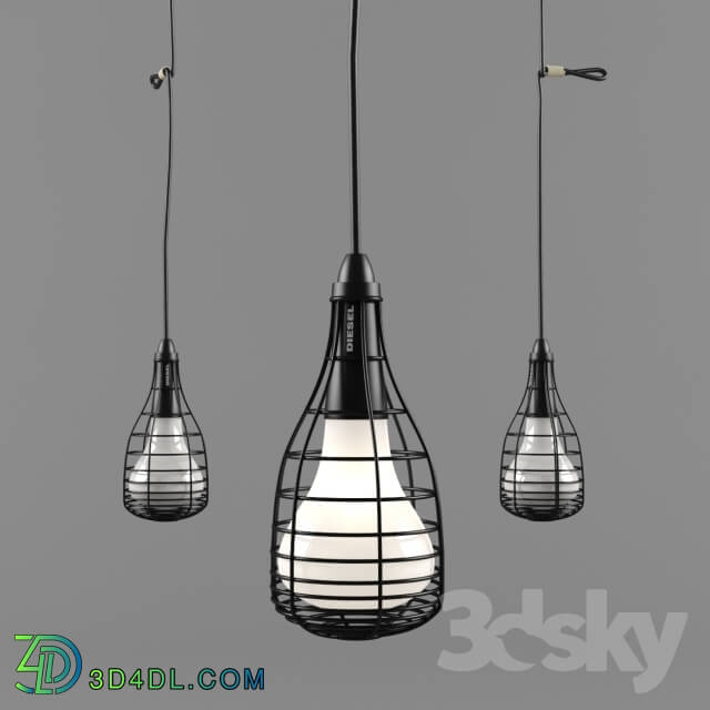 Ceiling light - DIESEL CAGE LIGHT