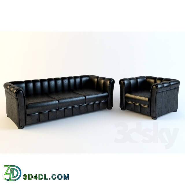 Sofa - Sofa and armchair Brooklyn