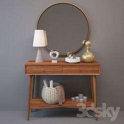 Sideboard _ Chest of drawer - Mid-Century Console 