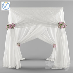 Curtain - Wedding canopy _Vray_ 