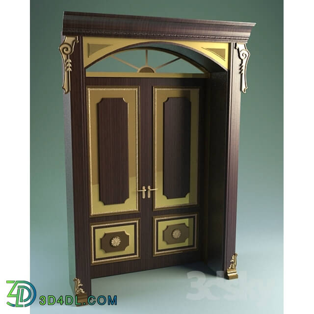 Doors - The door to the living room