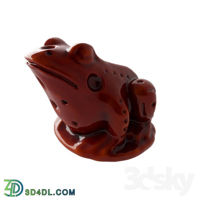 Sculpture - Terracotta Frog