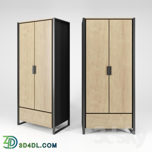 Wardrobe _ Display cabinets - Cabinet _Industrial_