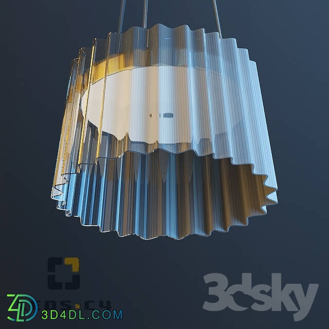 Ceiling light - LEDS.C4 IRIS pendant lamp