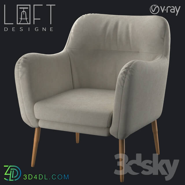 Arm chair - Chair LoftDesigne 1670 model