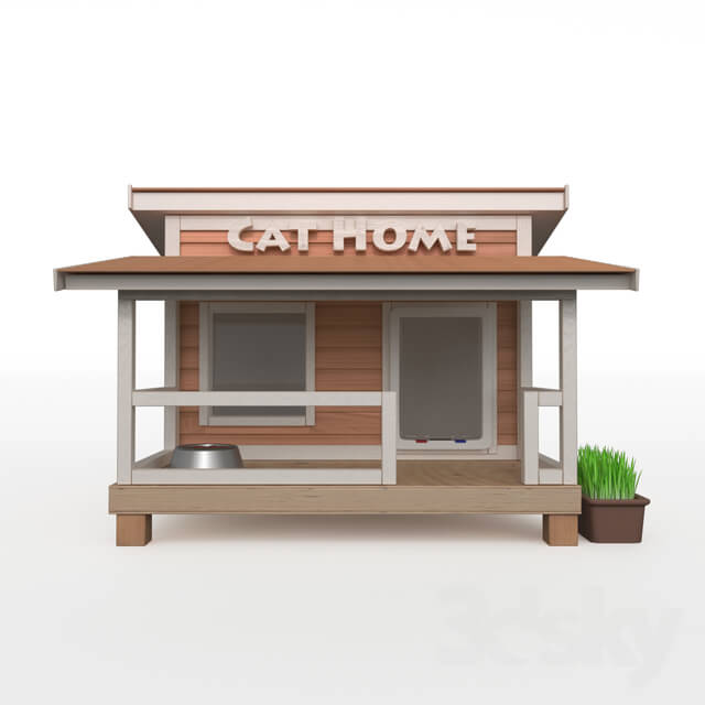 Miscellaneous - Street house for cats