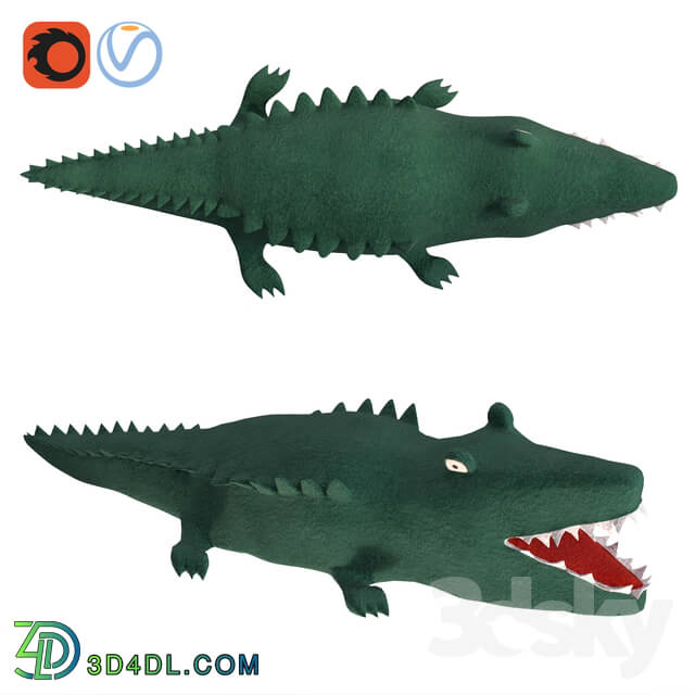 Toy - Stuffed Animal-Crocodile Toy Plush for Kid