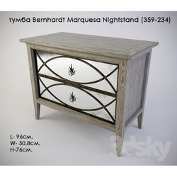 Sideboard _ Chest of drawer - Drawers Bernhardt Marquesa Nightstand _359-234_ 