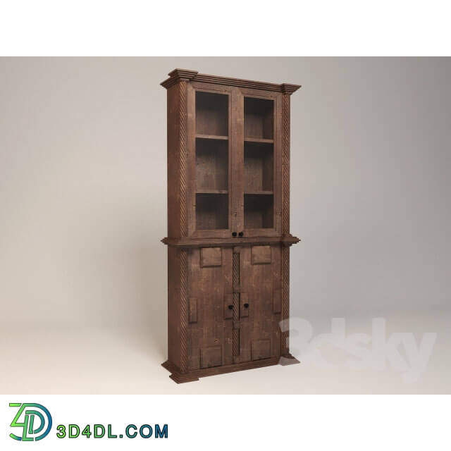 Wardrobe _ Display cabinets - Cabinet in the old Russian style