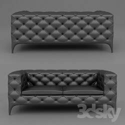 Sofa - capitone sofa 