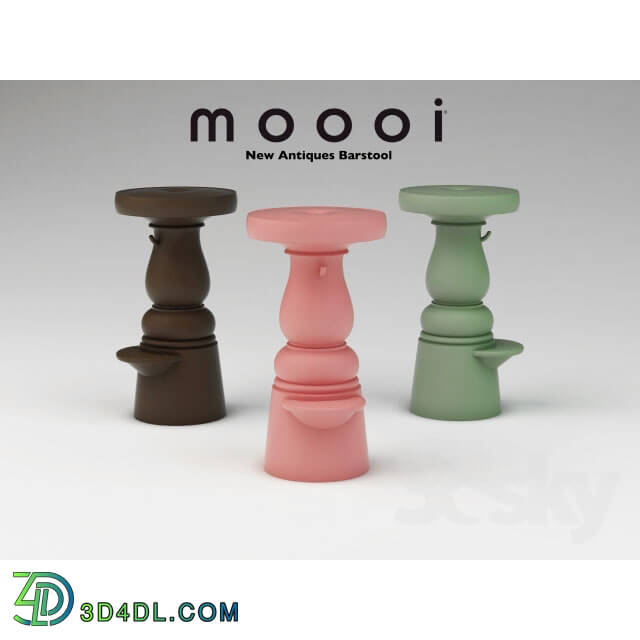 Chair - moooi new antiques barstool