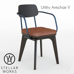 Chair - UTILITY ARMCHAIR U 