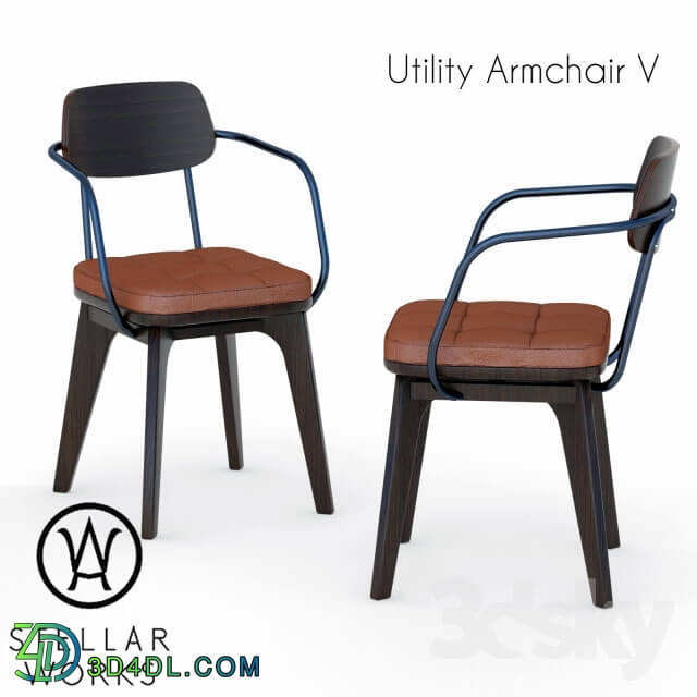 Chair - UTILITY ARMCHAIR U