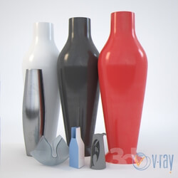 Vase - A set of vases 