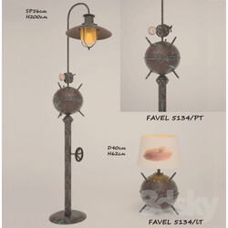 Floor lamp - Standard and table lamps Favel 