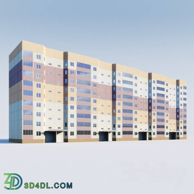 Building - 9-storey panel house