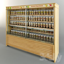 Shop - Thermal showcase for the sale of ready meals 