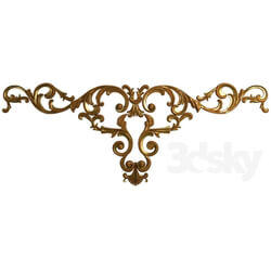 Other decorative objects - profi Carved decorative element 