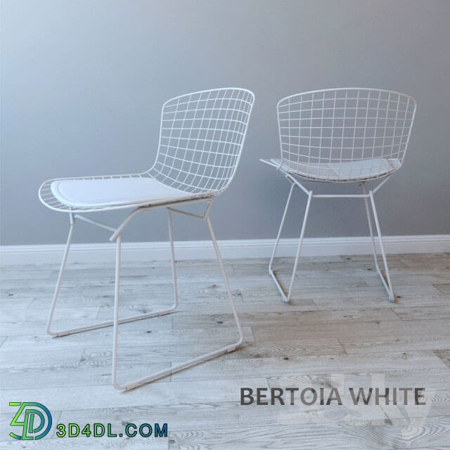 Chair - Chair BERTOIA WHITE