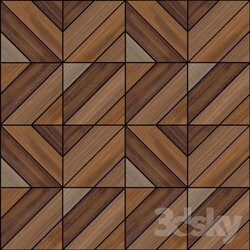 Floor coverings - Wooden floor or wall covering 