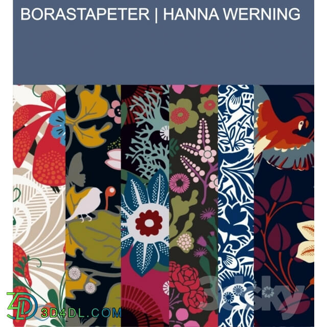 Wall covering - borastapeter _ Hanna Werning