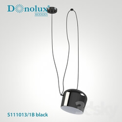 Ceiling light - Chandelier Donolux S111013 _ 1B black 