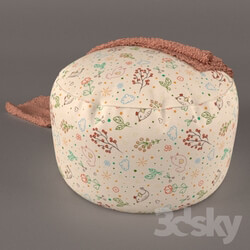 Other soft seating - winter pouf 