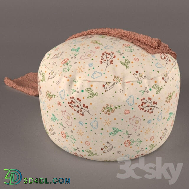 Other soft seating - winter pouf