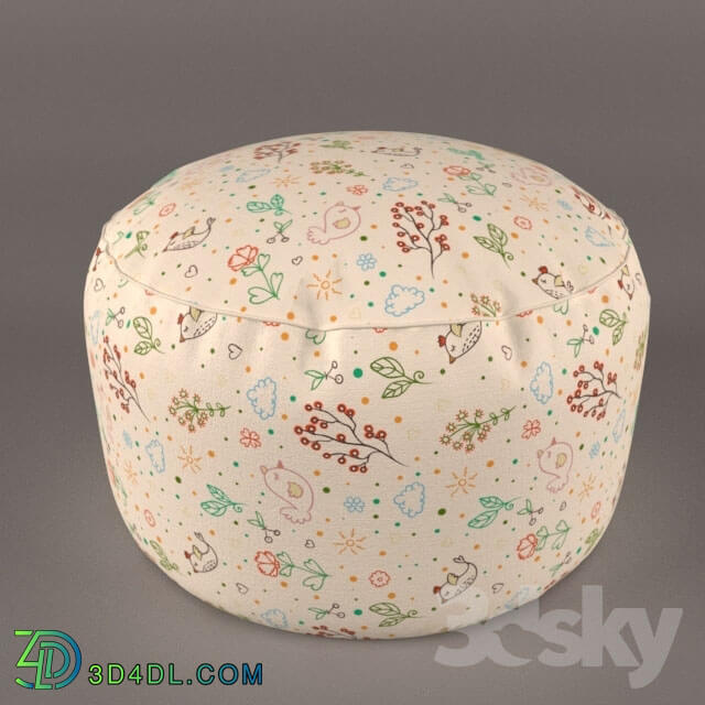 Other soft seating - winter pouf