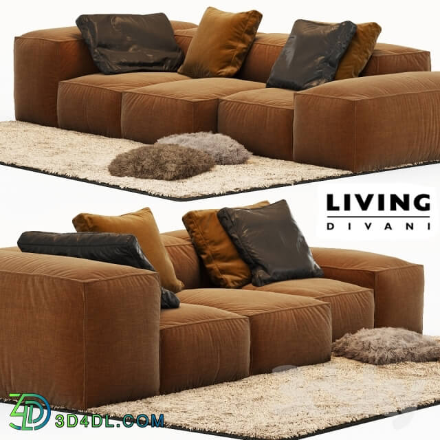 Sofa - Sofa Extrasoft - Living Divani