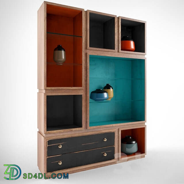 Wardrobe _ Display cabinets - ODYSSEE bookcase by roche bobois