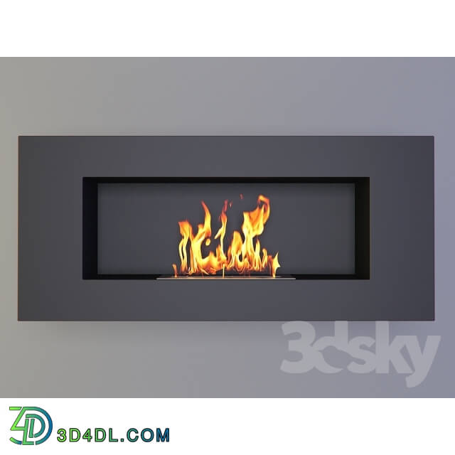 Fireplace - Bio Fireplace Delta-2