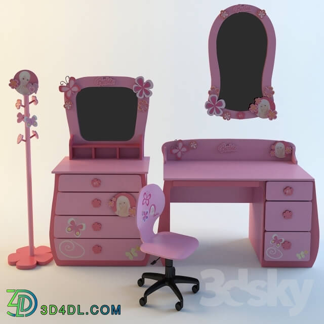 Full furniture set - Barbie - kids furniture set - part 2