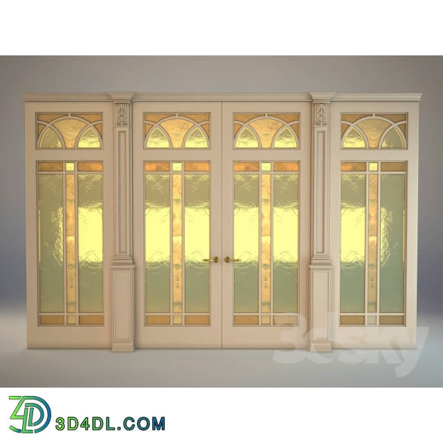 Doors - Stained-glass window