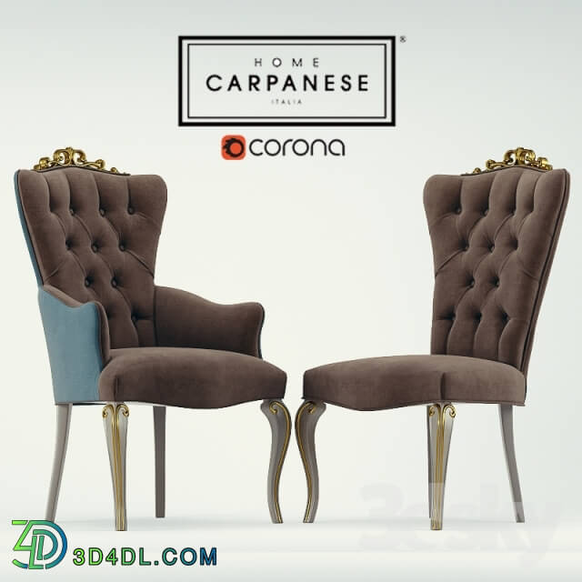 Chair - Chair and armchair Carpanese