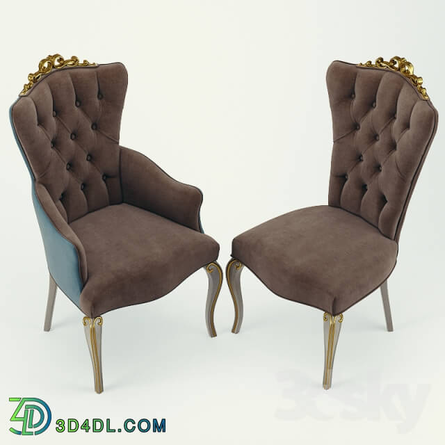 Chair - Chair and armchair Carpanese