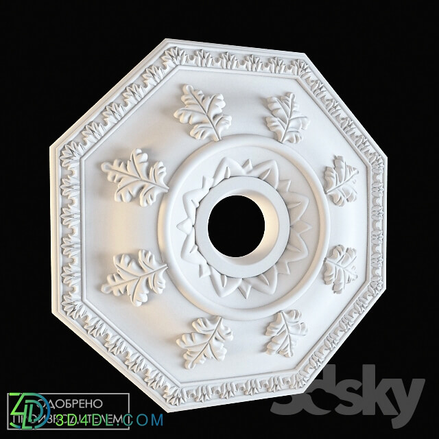 Decorative plaster - Socket