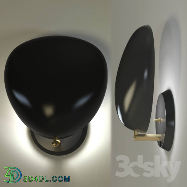 Wall light - cobra wall lamp jetblack