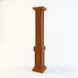 Other decorative objects - Classic wooden column 