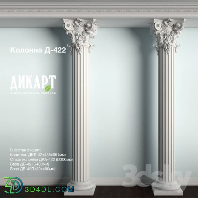 Decorative plaster - D-422_651x651