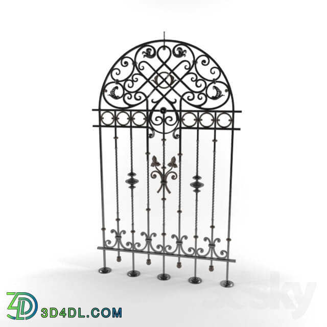 Other architectural elements - forged fence