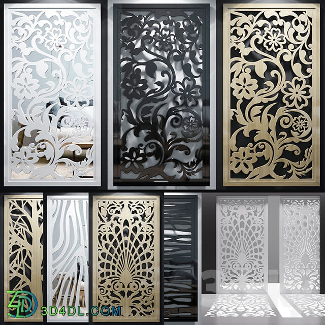 Other decorative objects - Set of decorative panels_11