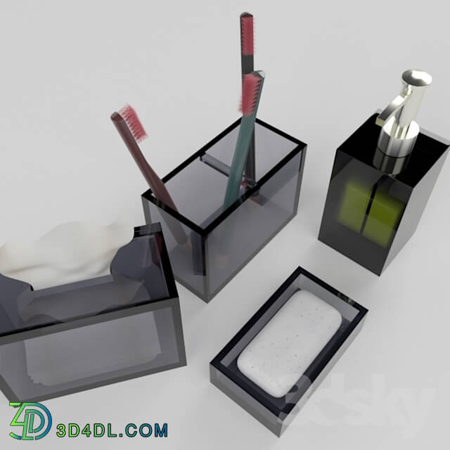 Bathroom accessories - Glass Bathroom Accessories