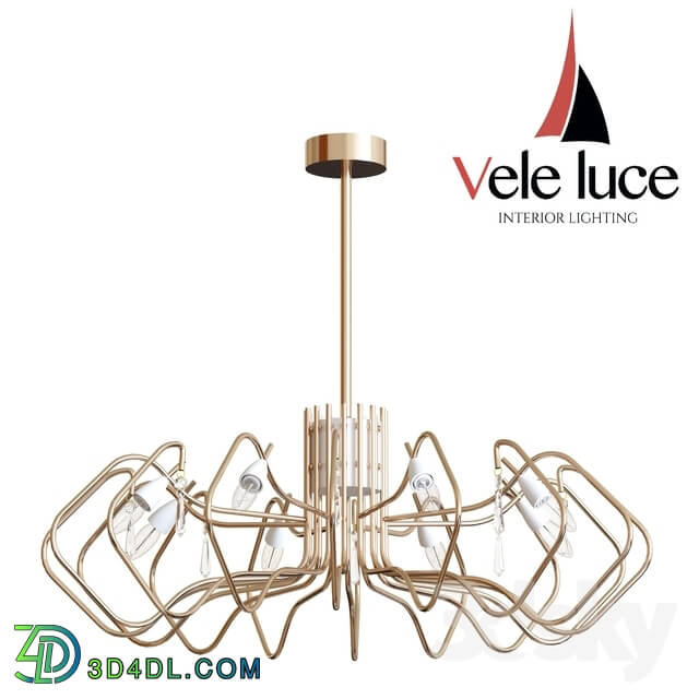 Ceiling light - Suspended chandelier Vele Luce Domani VL1744L08