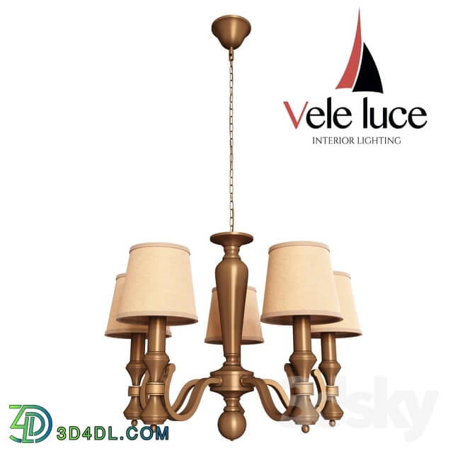 Ceiling light - Suspended chandelier Vele Luce Federico VL1644L05