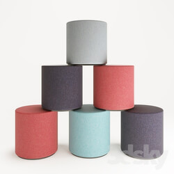 Other soft seating - Poof Visiona Stool 