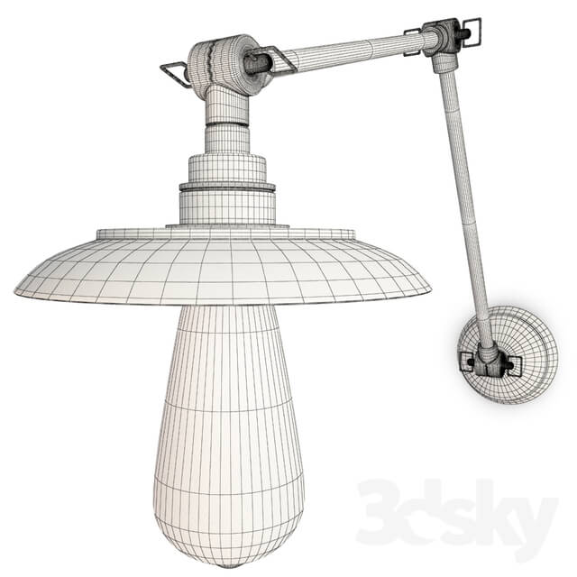 Wall light - Industrial Wall Lamp Reznor