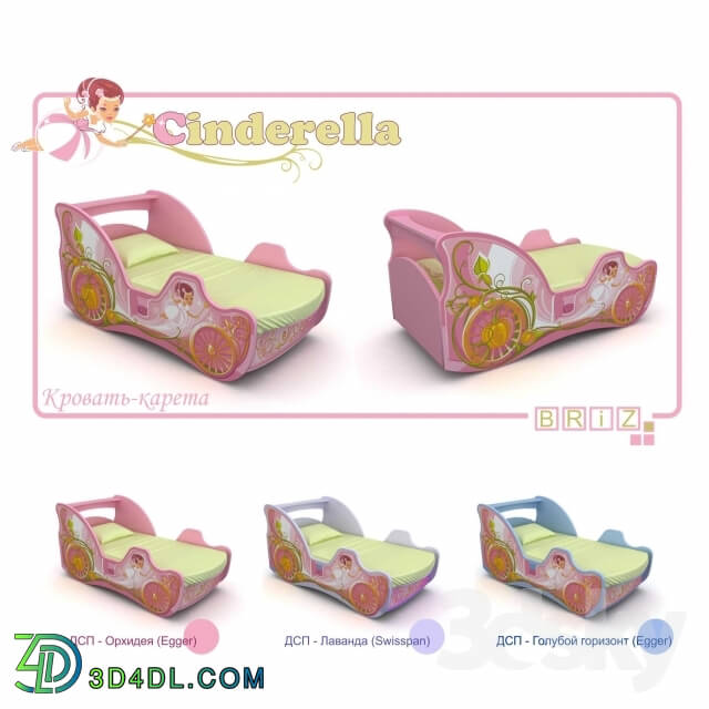 Bed - Bed-baby carriage