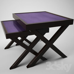 Table - Set coffee tables Tura _quot_X_quot_ 