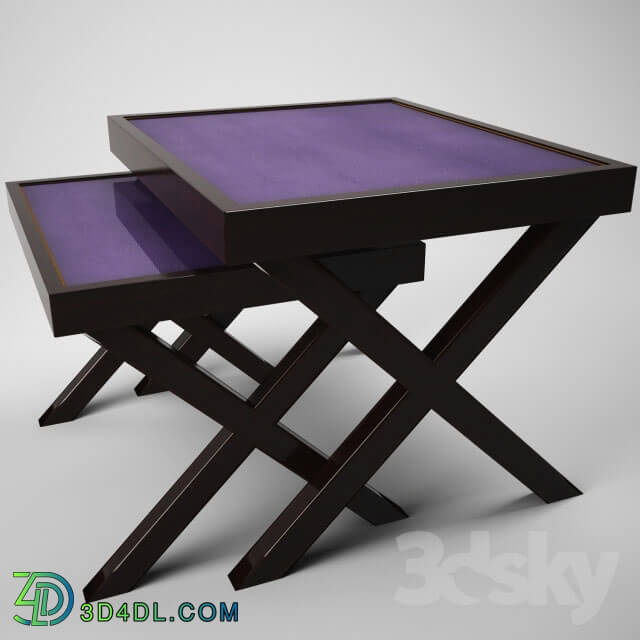 Table - Set coffee tables Tura _quot_X_quot_